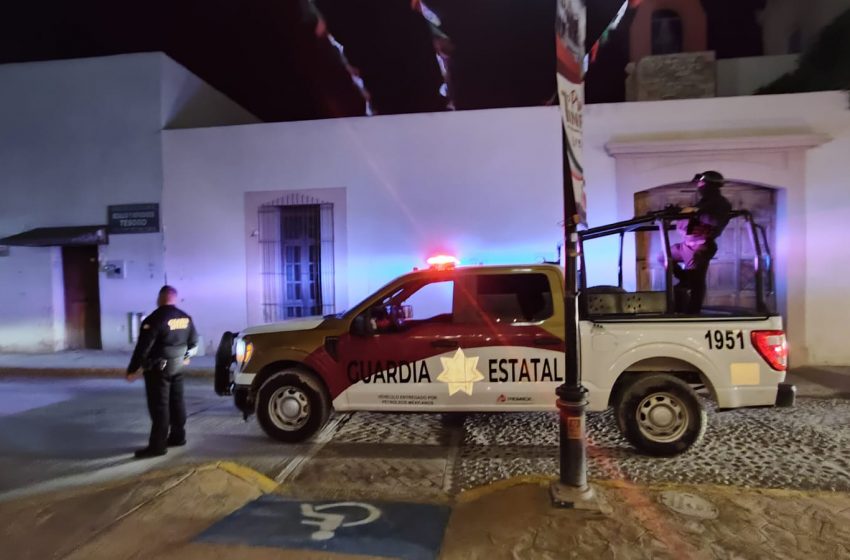  Implementan operativo de seguridad durante el Grito de Independencia en Tula