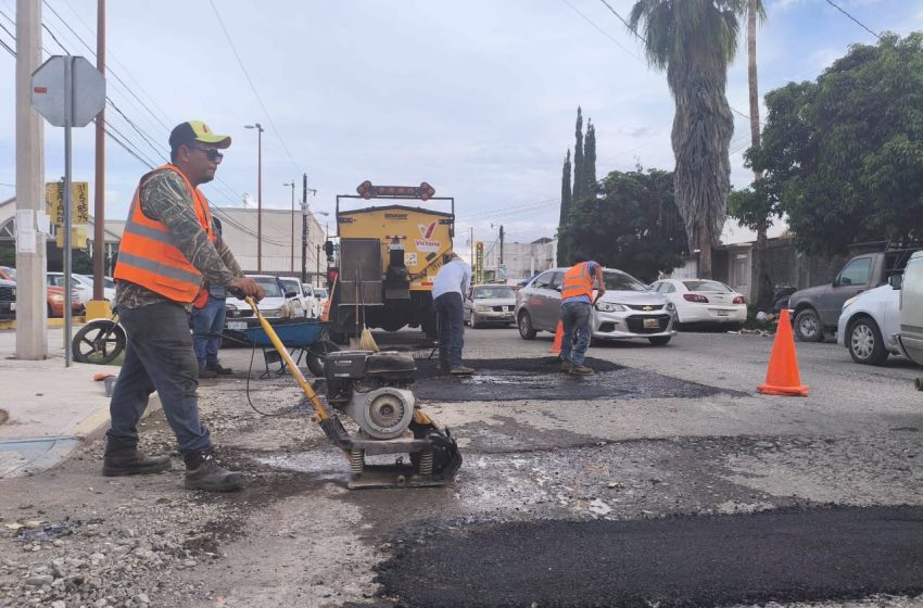 Gobierno de Victoria da a conocer rutas de bacheo para prevenir demoras