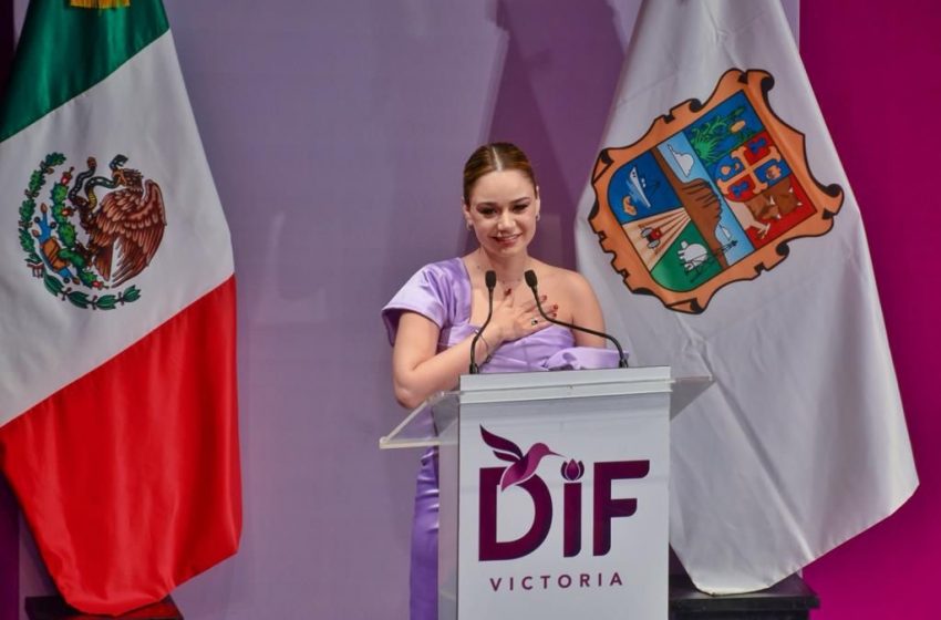 Lucy de Gattás refuerza programas sociales y educativos en Victoria
