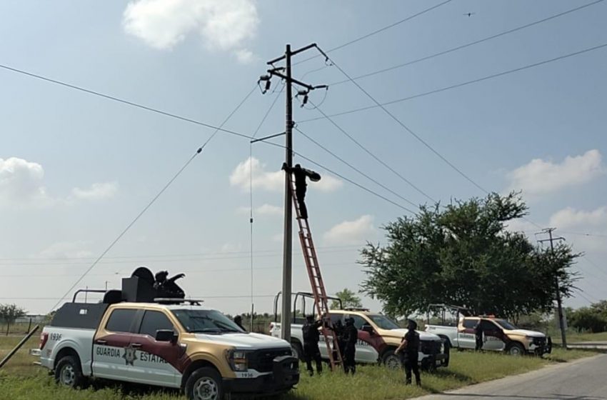 Guardia Estatal asegura cámara de seguridad en Abasolo