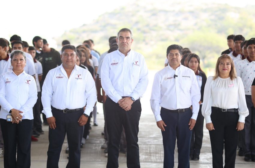  Inicia construcción de nueva aula en el COBAT CEMSADET 30 del Poblado Compuertas