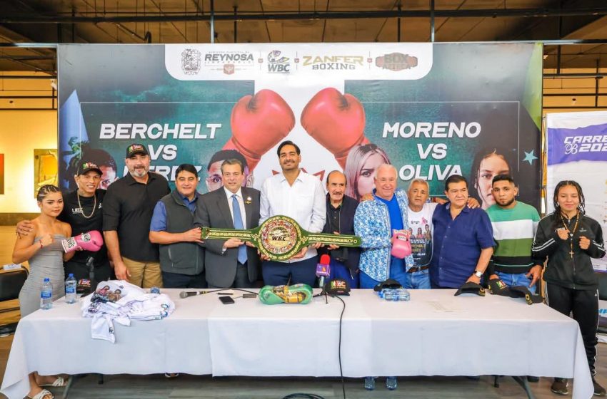 Pelearán el “Cinturón Reynosa” en Campeonato Mundial de Boxeo