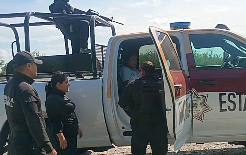Guardia Estatal localiza y brinda auxilio a mujer reportada como desaparecida