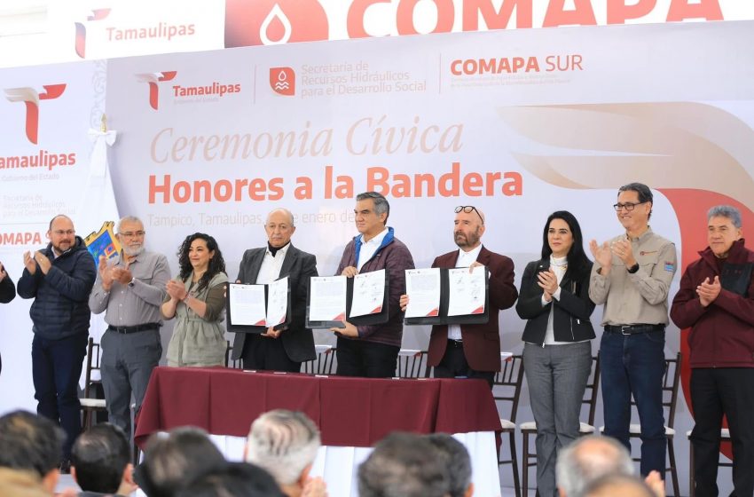  Impulsan Gobierno de Tamaulipas e industria un esquema pionero para el reúso total de aguas residuales