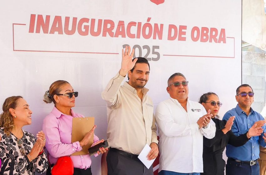  Inauguró Carlos Peña Ortiz otra pavimentación hidráulica
