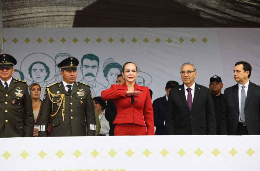  N. Laredo celebra 115 aniversario de la Revolución Mexicana