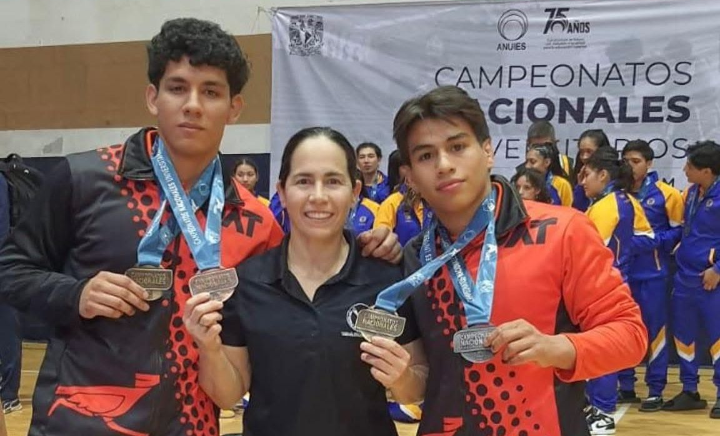  Destacan atletas de la UAT en los Juegos Universitarios ANUIES 2025