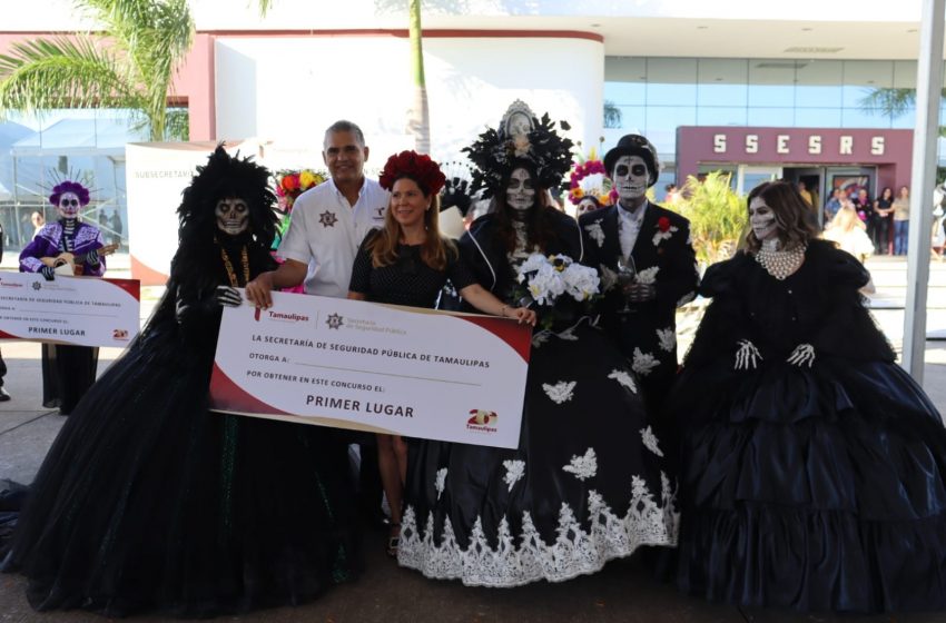 Celebra SSPT el Día de Muertos con concurso de catrinas y catrines