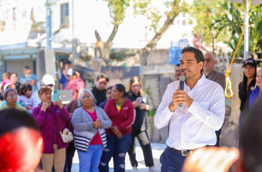  Festejaron pavimentación en la Américo Villarreal Guerra con una fiesta gastronómica para el Alcalde