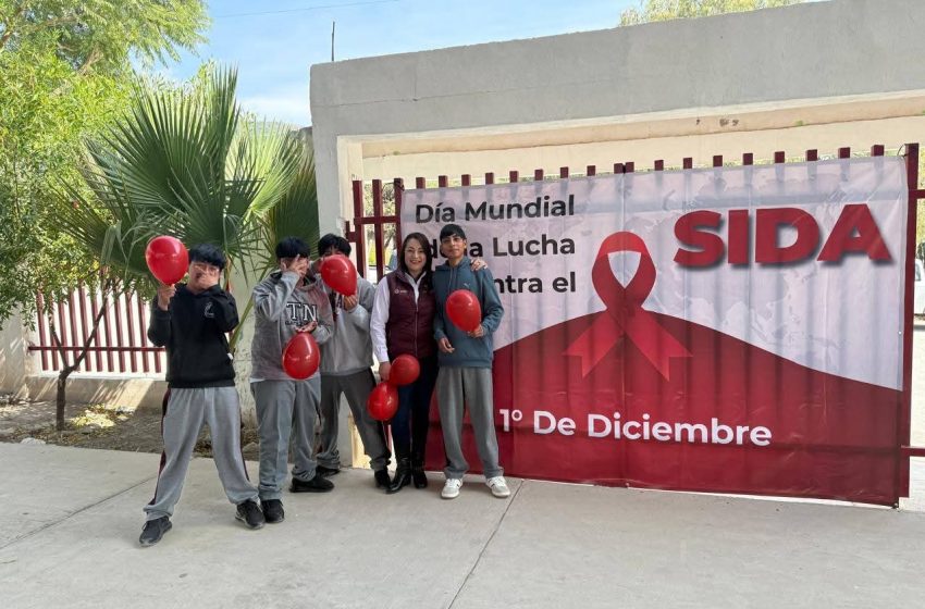  Conmemoran en Miquihuana el Día Mundial de la Lucha contra el SIDA