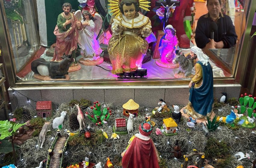  Mercado Argüelles se prepara para la tradicional acostada del Niño Dios