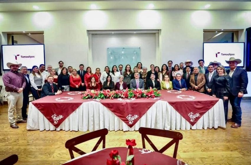  Reconoció Alcalde Carlos Peña Ortiz unidad y compromiso del Gobernador Américo Villarreal Anaya 