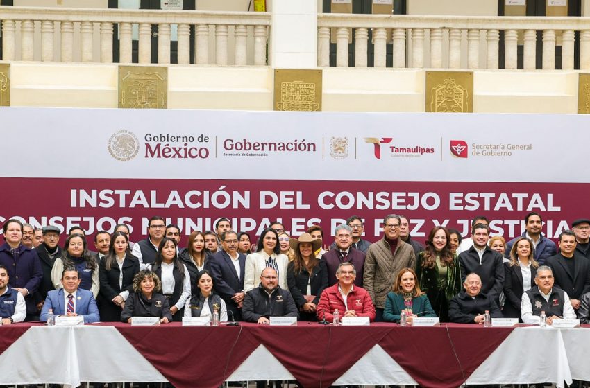  Carlos Peña Ortiz destaca respaldo federal y estatal para seguridad y agua en Reynosa