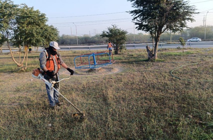  Realiza Municipio de Reynosa limpieza matutina de la vía pública