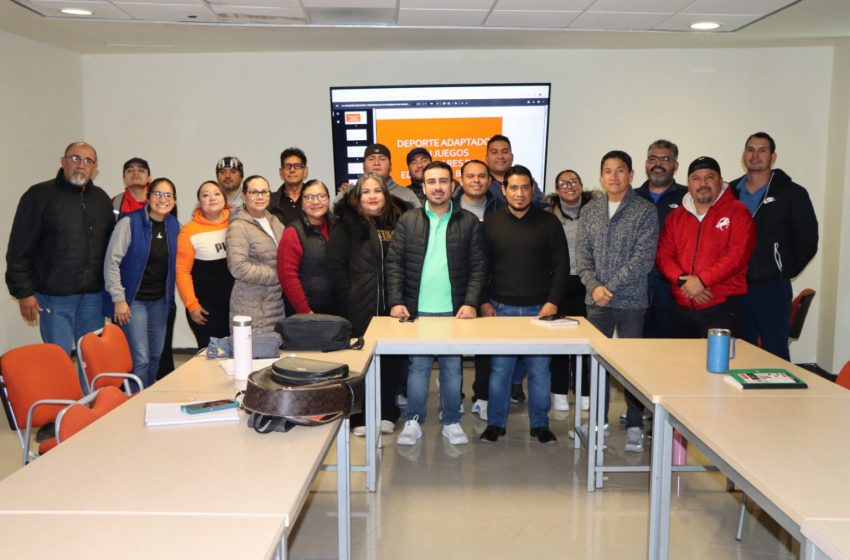  Realizan curso de Deporte Adaptado con el apoyo del Gobierno de Reynosa