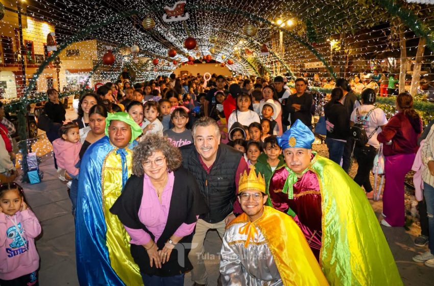  Soberbio festejo de Día de Reyes en Tula