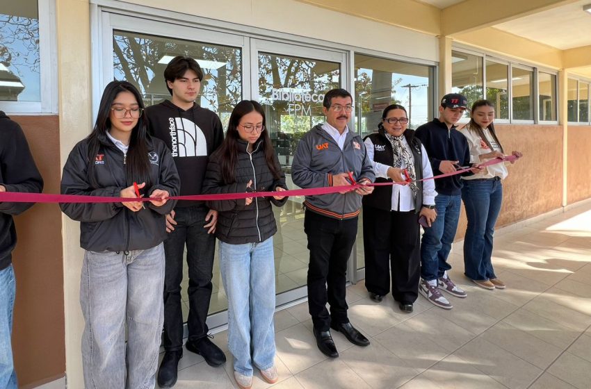  Rector de la UAT fortalece infraestructura de la Prepa Mante