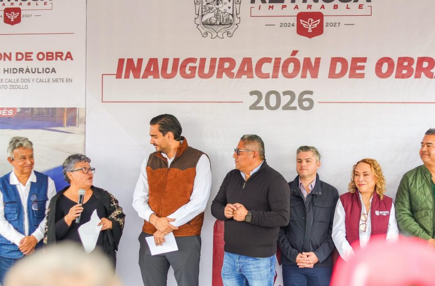  Obras municipales representan cambio positivo en las familias: vecina de la Zedillo