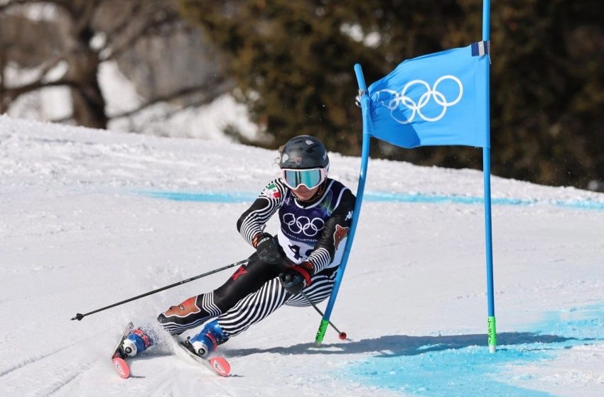  La mexicana Sarah Schleper fue descalificada del slalom gigante de los JO de Milan-Cortina