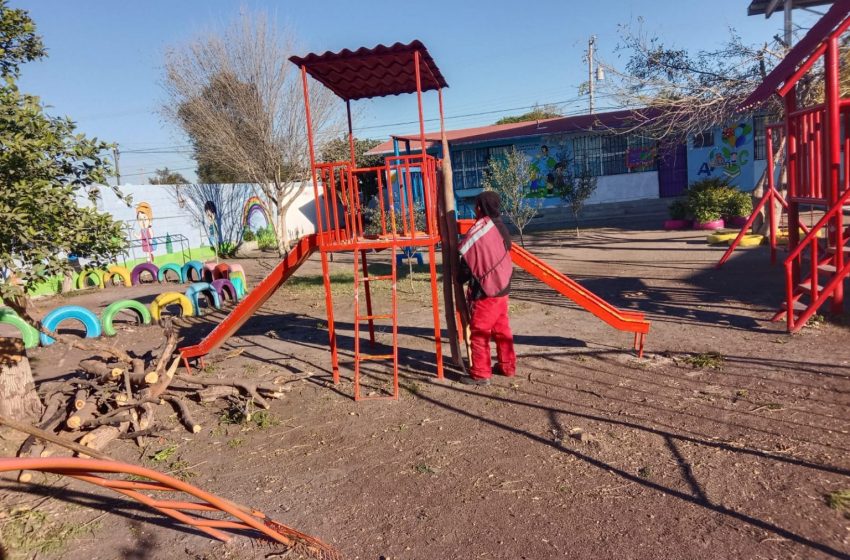  Impulsa Alcalde Carlos Peña Ortiz escuelas limpias y seguras