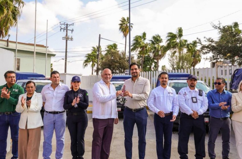  Impulsa Alcalde de Reynosa calles más seguras con nuevas Patrullas para la Policía Vial