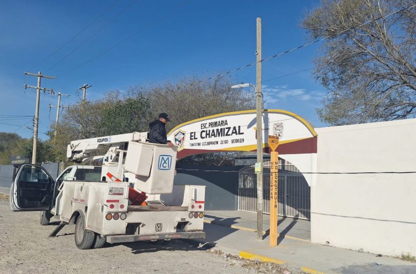  Mejora trabajo del Gobierno de Reynosa la seguridad en escuelas públicas