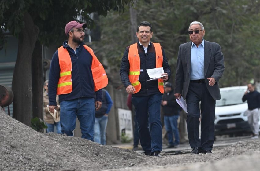  Por concluir rehabilitación de red de agua y pavimentación de la calle 27