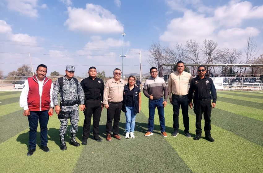  Impulsa Guardia Estatal Jornada por la Paz en Tula con torneo juvenil