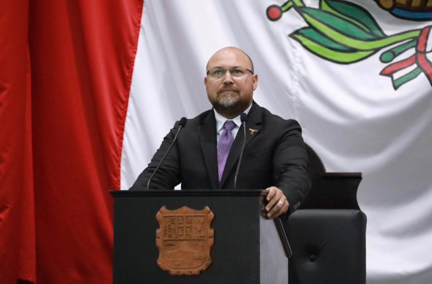  Entregan Cuarto Informe de Gobierno de Américo Villarreal en el Congreso de Tamaulipas