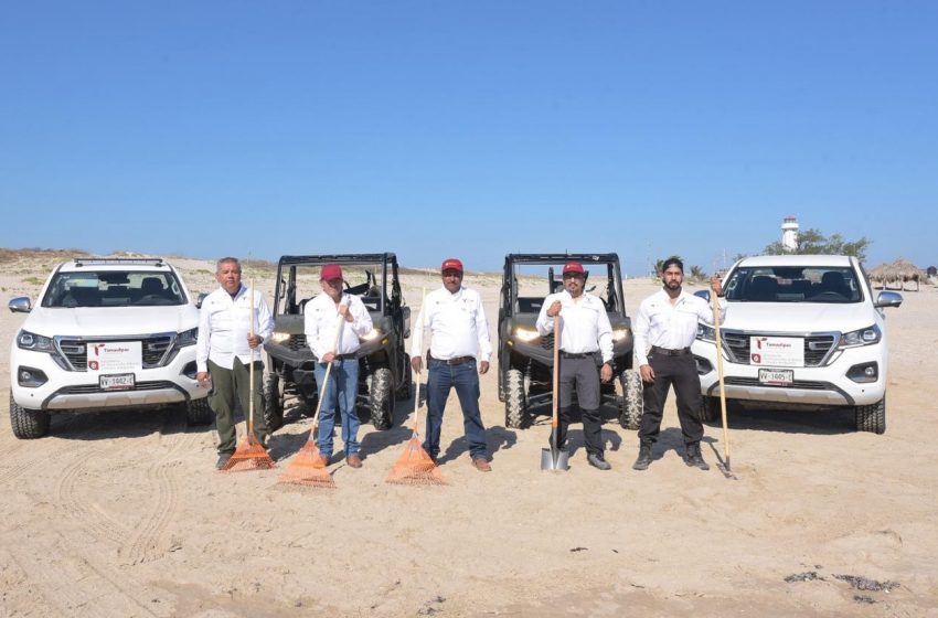  Despliega Tamaulipas acciones coordinadas para mantener limpias las playas