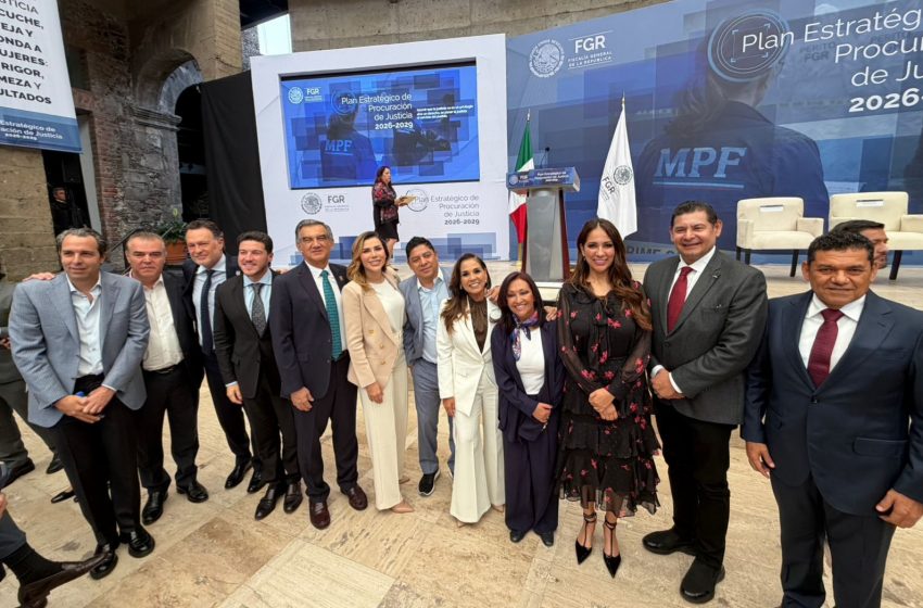  Asiste Américo Villarreal a la presentación del Plan Estratégico de Procuración de Justicia 2026-2029