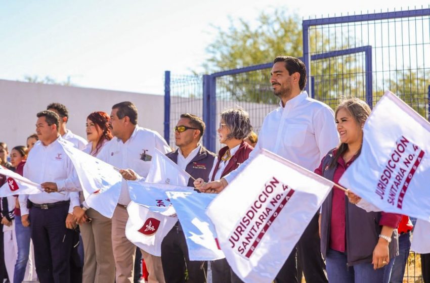  Dieron banderazo a Jornada Nacional contra mosquitos vectores en Reynosa