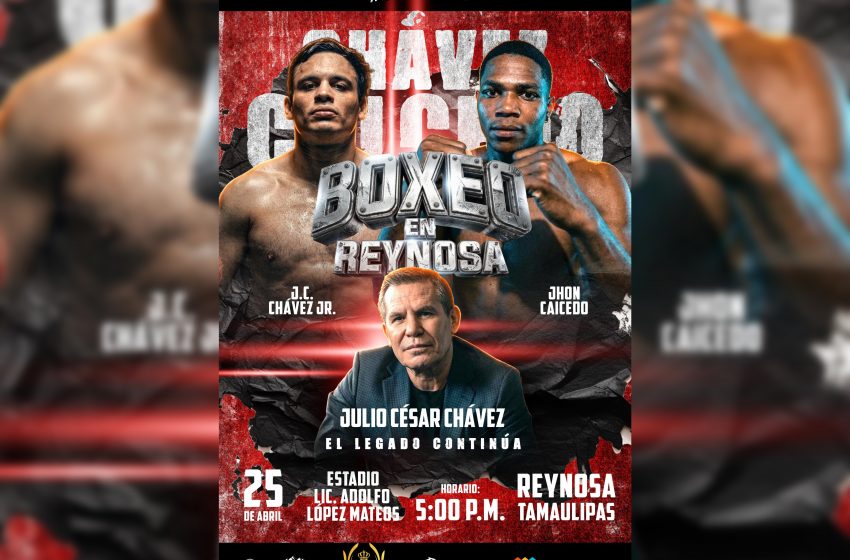  Invita Carlos Peña Ortiz a la función de Boxeo de Julio César Chávez Jr y Jhon Caicedo