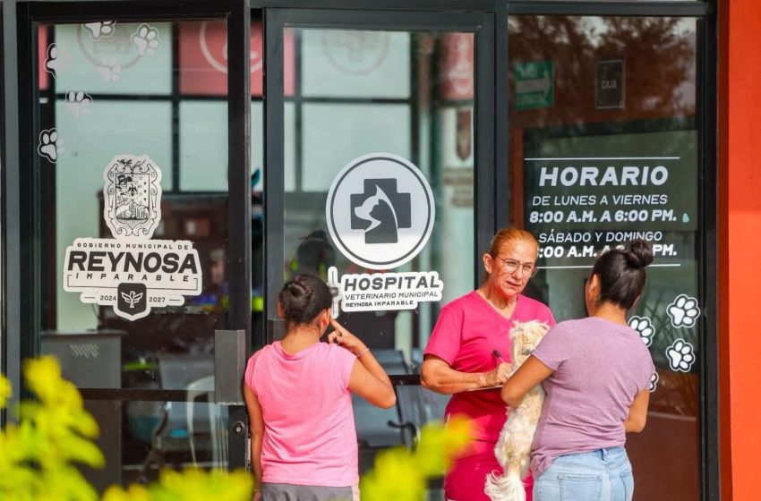  Ofrece Carlos Peña Ortiz atención del Hospital Veterinario Municipal