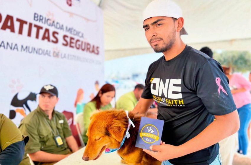  Promueve Gobierno de Reynosa salud animal en coordinación con Asociación Civil