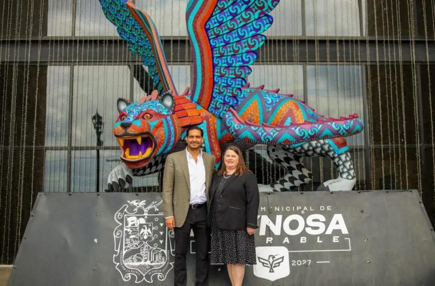  Recibió Carlos Peña Ortiz a la Cónsul estadounidense Mary Virginia Hantsch