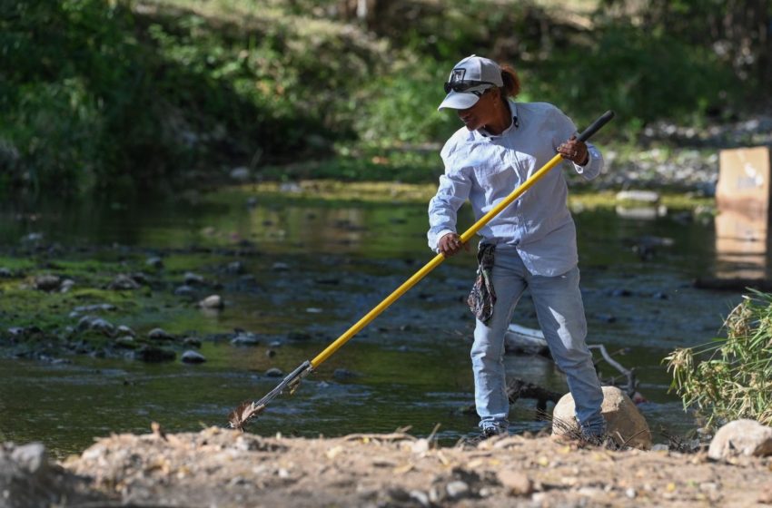  En el río San Marcos conmemoran el Día Mundial del Agua