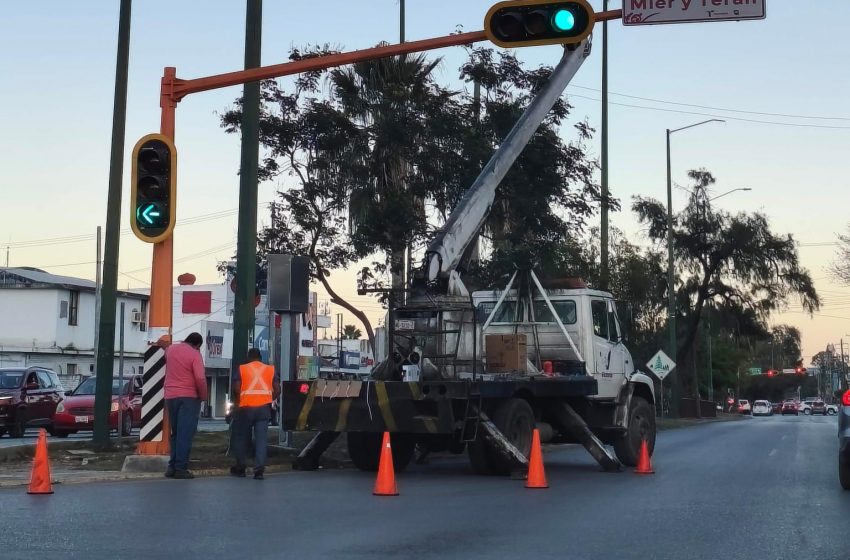  Operará Municipio semáforos instalados por el Estado
