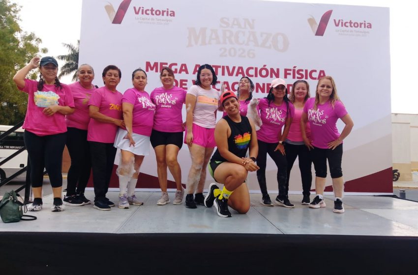  Gran éxito en Zumbatón «Quédate en Victoria»