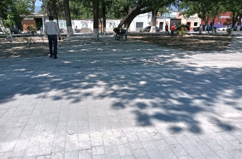  Rehabilitación de la plaza Miguel Hidalgo fortalece la convivencia en Jaumave