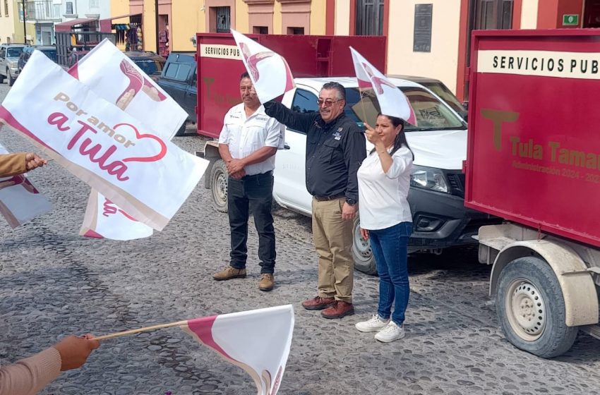  Tula fortalece su imagen con acciones firmes por la limpieza urbana