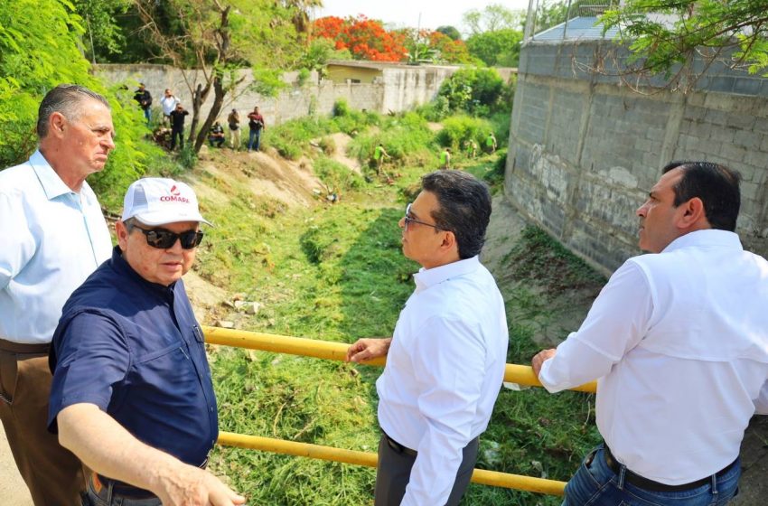  Instruye alcalde Lalo Gattás intensificar desazolve de drenes pluviales.