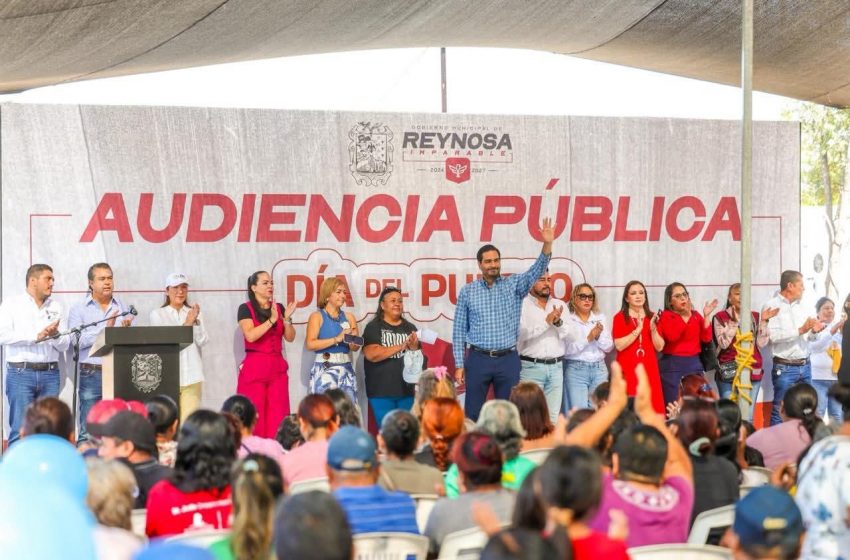  Celebró Gobierno de Carlos Peña Ortiz Audiencia Pública en Riberas del Carmen