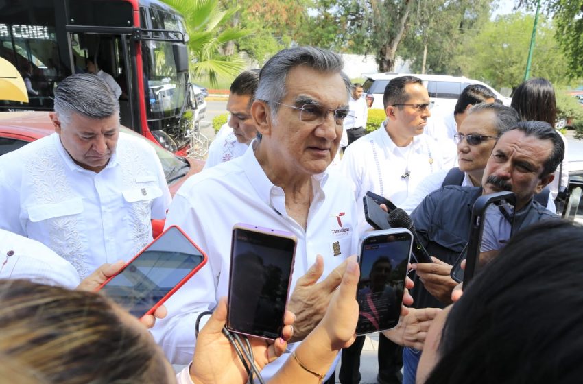  Pone en marcha Américo histórica modernización del transporte público en Tamaulipas