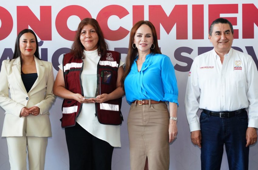  Gobierno de Nuevo Laredo reconoce a trabajadores municipales con más de 40 años de servicio a la ciudadaní