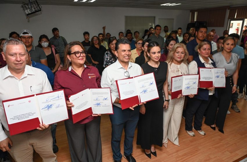  Acuerdan CECATI y Municipio capacitación para servidores públicos.