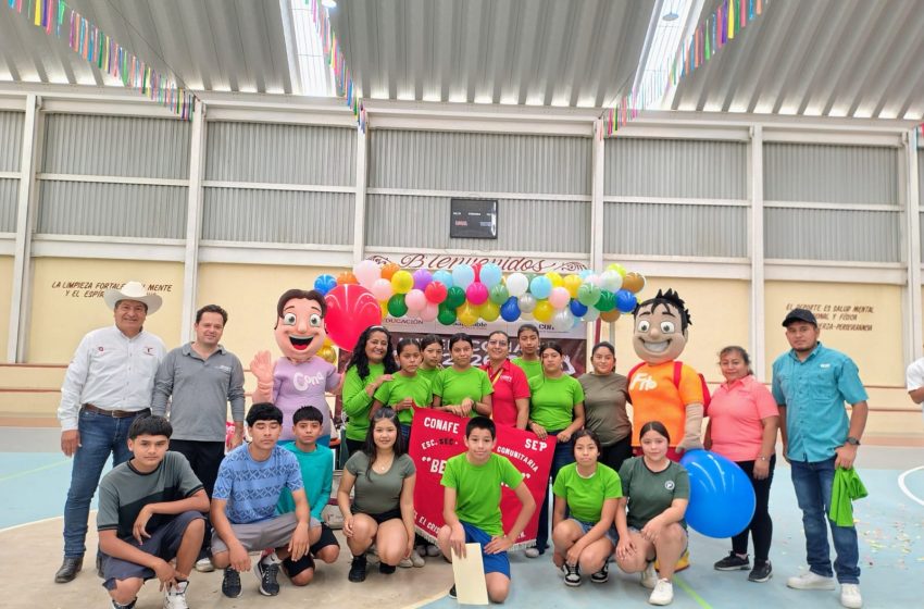 Celebran CONAFE el Día del Estudiante con gran encuentro deportivo en Tula