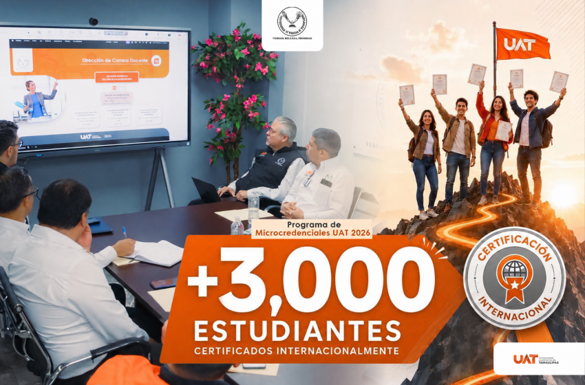  Certifica la UAT a más de tres mil estudiantes en competencias de alta pertinencia laboral