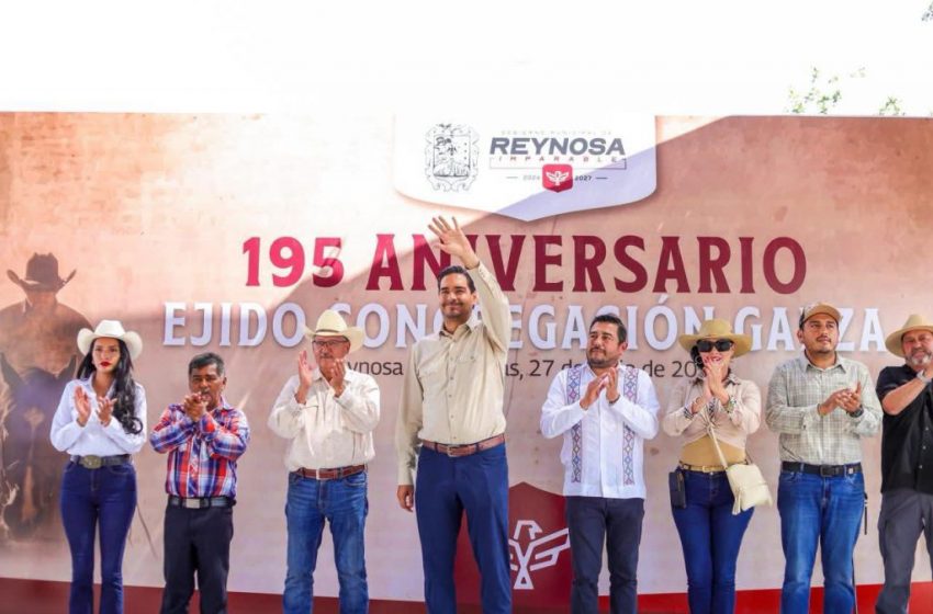  Convivió Alcalde Carlos Peña Ortiz con familias en el 195 Aniversario de Congregación Garza