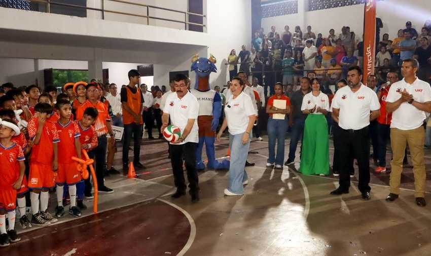  Inaugura Dámaso Anaya encuentros deportivos en El Mante
